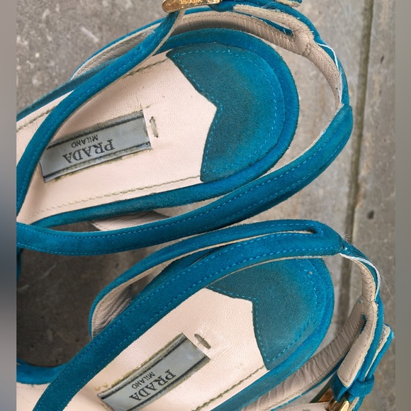 Prada Beautiful Platform High Heels Euro Size 38 / US 7.5 - Picture 13 of 16